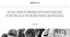 Desktop Screenshot of hanbright.com