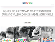Tablet Screenshot of hanbright.com